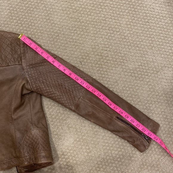 Bod & Christensen Leather Biker Jacket 100% Leather - Picture 13 of 13